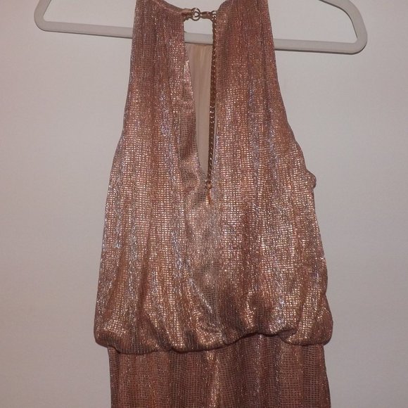 Rose gold jumpsuit - Picture 4 of 4